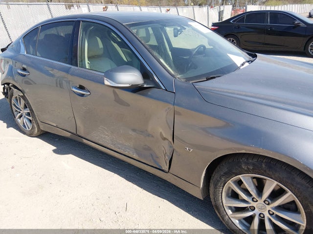 2015 Infiniti Q50 Premium/sport მანქანა იყიდება აუქციონზე, vin: JN1BV7AR8FM410906, აუქციონის ნომერი: 44833578