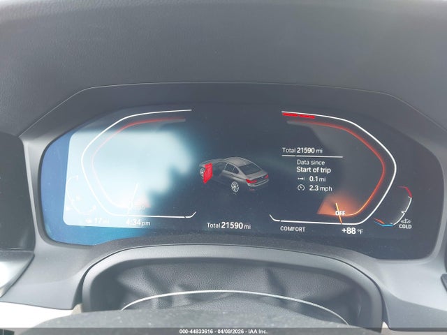 2022 Bmw 330i მანქანა იყიდება აუქციონზე, vin: 3MW5R1J04N8C33115, აუქციონის ნომერი: 44833616