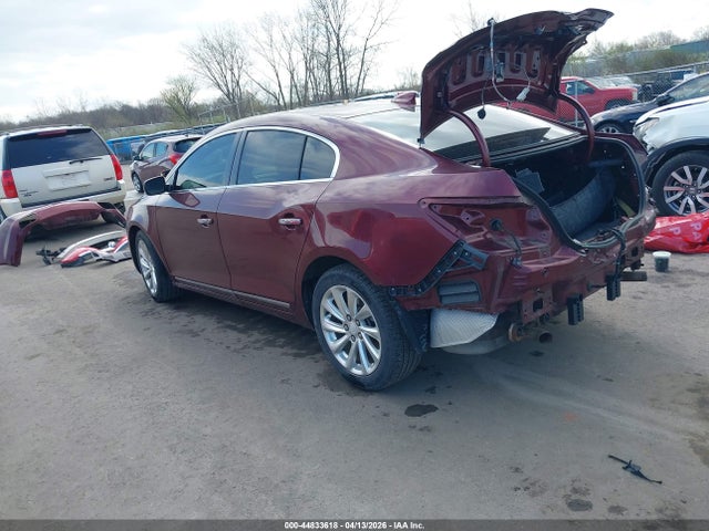 2015 Buick Lacrosse Leather მანქანა იყიდება აუქციონზე, vin: 1G4GB5G35FF149494, აუქციონის ნომერი: 44833618