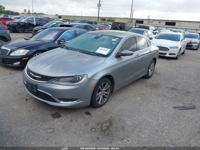2015 Chrysler 200 Limited მანქანა იყიდება აუქციონზე, vin: 1C3CCCAB6FN742201, აუქციონის ნომერი: 44833636