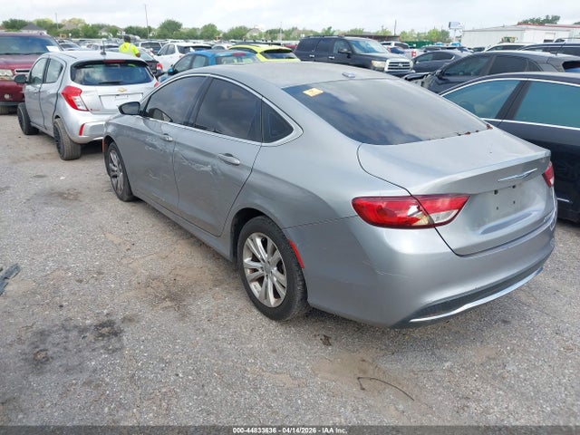 2015 Chrysler 200 Limited მანქანა იყიდება აუქციონზე, vin: 1C3CCCAB6FN742201, აუქციონის ნომერი: 44833636