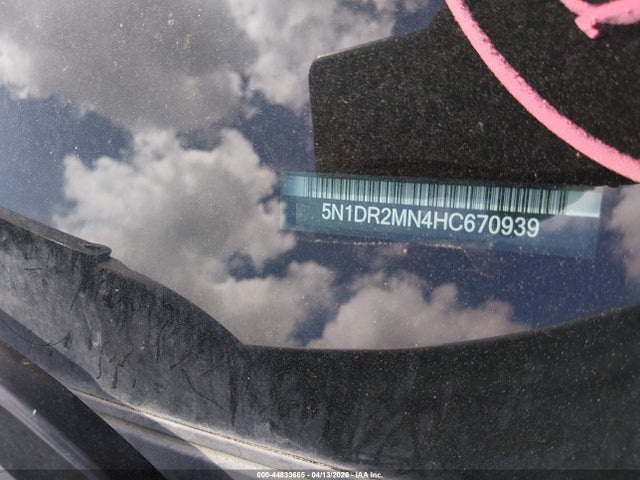 Nissan Pathfinder Sv 2017 5N1DR2MN4HC670939 Image 9