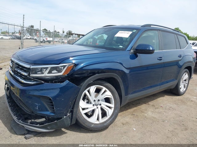 2021 Volkswagen Atlas 3.6l V6 Se W/technology მანქანა იყიდება აუქციონზე, vin: 1V2WR2CA4MC570215, აუქციონის ნომერი: 44833745