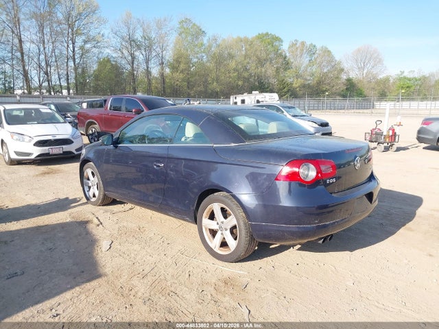 Продаж на аукціоні авто 2011 Volkswagen Eos Komfort, vin: WVWBA7AH8BV001535, номер лоту: 44833802