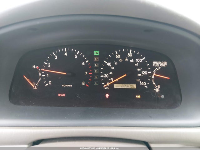 Aukcja sprzedaży 1998 Lexus Es 300, vin: JT8BF28G5W0099507, numer aukcji: 44833812