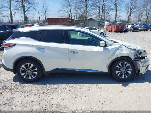 44833896 :رقم المزاد ، 5N1AZ2MHXHN102132 vin ، 2017 Nissan Murano Sl مزاد بيع
