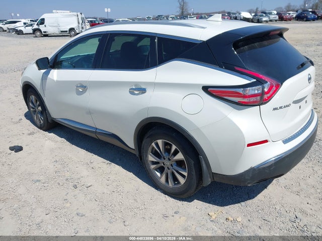 44833896 :رقم المزاد ، 5N1AZ2MHXHN102132 vin ، 2017 Nissan Murano Sl مزاد بيع