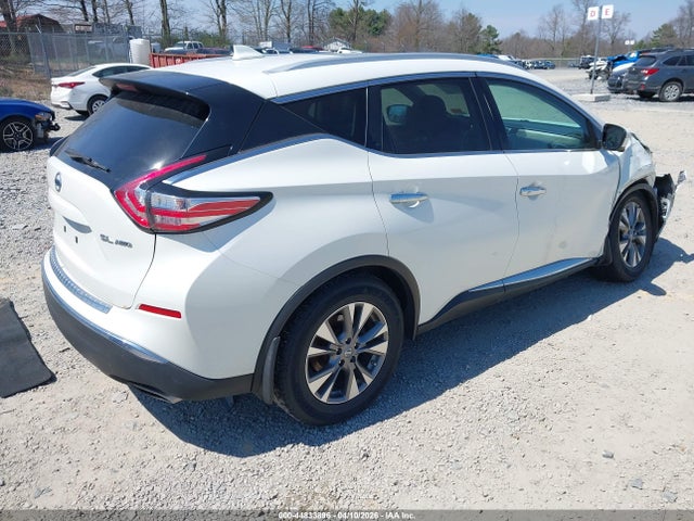 44833896 :رقم المزاد ، 5N1AZ2MHXHN102132 vin ، 2017 Nissan Murano Sl مزاد بيع