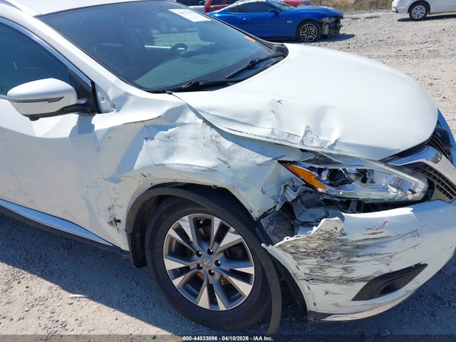 44833896 :رقم المزاد ، 5N1AZ2MHXHN102132 vin ، 2017 Nissan Murano Sl مزاد بيع