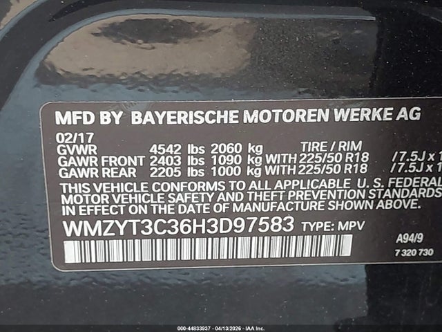 Mini Countryman Cooper S 2017 WMZYT3C36H3D97583 Image 9