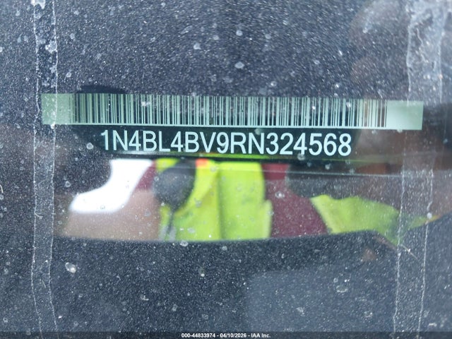 Продажа на аукционе авто 2024 Nissan Altima S Fwd, vin: 1N4BL4BV9RN324568, номер лота: 44833974
