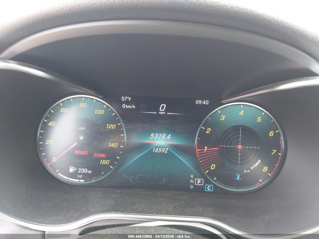 2021 Mercedes-benz C 300 4matic მანქანა იყიდება აუქციონზე, vin: W1KWF8EB8MR647190, აუქციონის ნომერი: 44833980