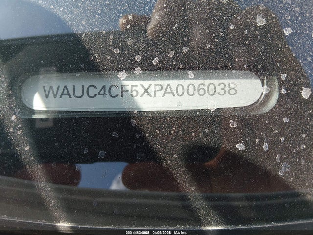 44834008 :رقم المزاد ، WAUC4CF5XPA006038 vin ، 2023 Audi S5 Sportback Premium Plus Tfsi Quattro Tiptronic مزاد بيع