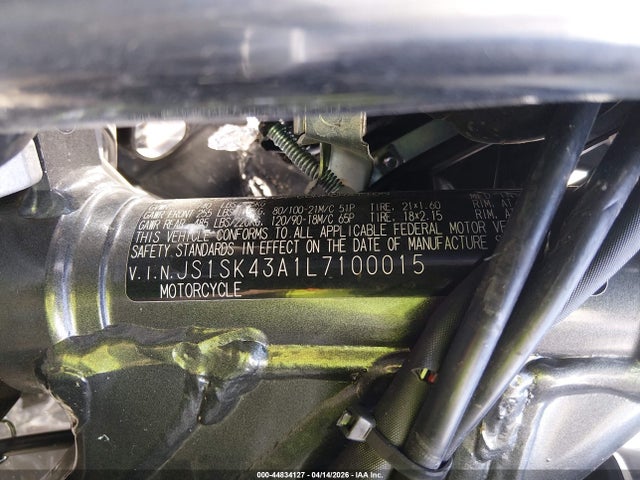 Suzuki Dr-z400 S 2020 JS1SK43A1L7100015 Image 10