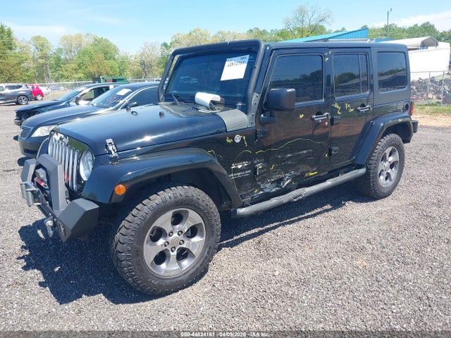 44834161 :رقم المزاد ، 1C4HJWEG8GL180846 vin ، 2016 Jeep Wrangler Unlimited Sahara مزاد بيع