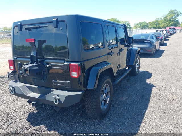 44834161 :رقم المزاد ، 1C4HJWEG8GL180846 vin ، 2016 Jeep Wrangler Unlimited Sahara مزاد بيع