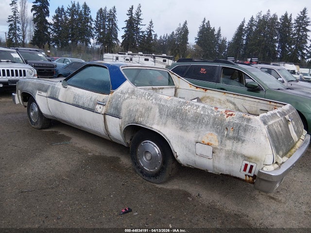 44834191 :رقم المزاد ، 1D80L6R460311 vin ، 1976 Chevrolet El Camino مزاد بيع