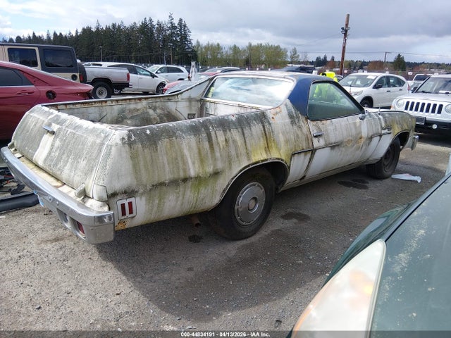 44834191 :رقم المزاد ، 1D80L6R460311 vin ، 1976 Chevrolet El Camino مزاد بيع