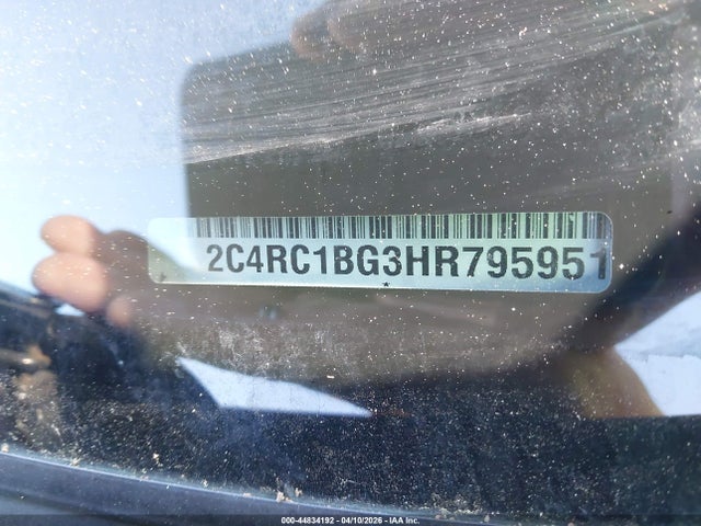 Aukcja sprzedaży 2017 Chrysler Pacifica Touring Plus, vin: 2C4RC1BG3HR795951, numer aukcji: 44834192