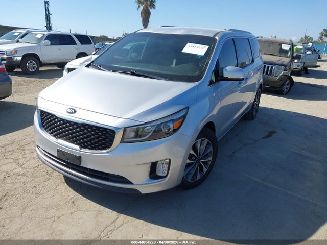 44834223 :رقم المزاد ، KNDMC5C11F6031886 vin ، 2015 Kia Sedona Sx مزاد بيع