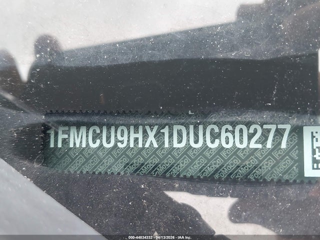 2013 Ford Escape Sel მანქანა იყიდება აუქციონზე, vin: 1FMCU9HX1DUC60277, აუქციონის ნომერი: 44834332