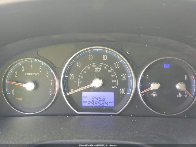 2009 Hyundai Santa Fe Limited მანქანა იყიდება აუქციონზე, vin: 5NMSH13EX9H241298, აუქციონის ნომერი: 44834356