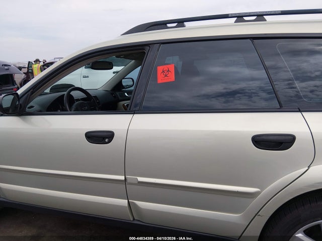 2006 Subaru Outback 2.5i მანქანა იყიდება აუქციონზე, vin: 4S4BP61C167362365, აუქციონის ნომერი: 44834389