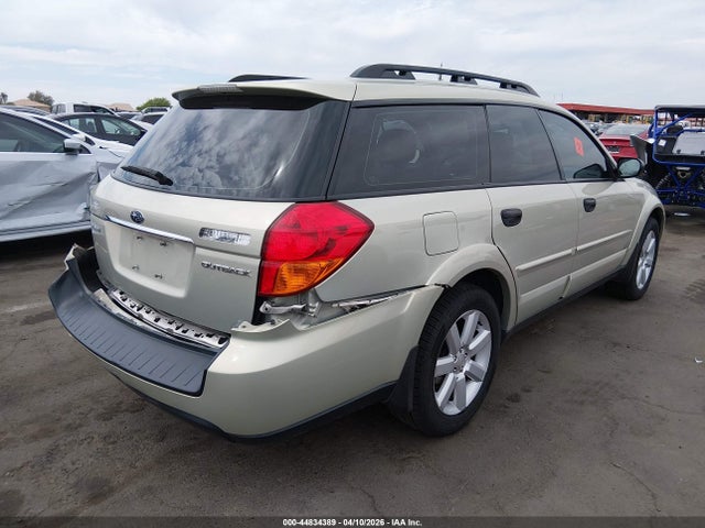 2006 Subaru Outback 2.5i მანქანა იყიდება აუქციონზე, vin: 4S4BP61C167362365, აუქციონის ნომერი: 44834389