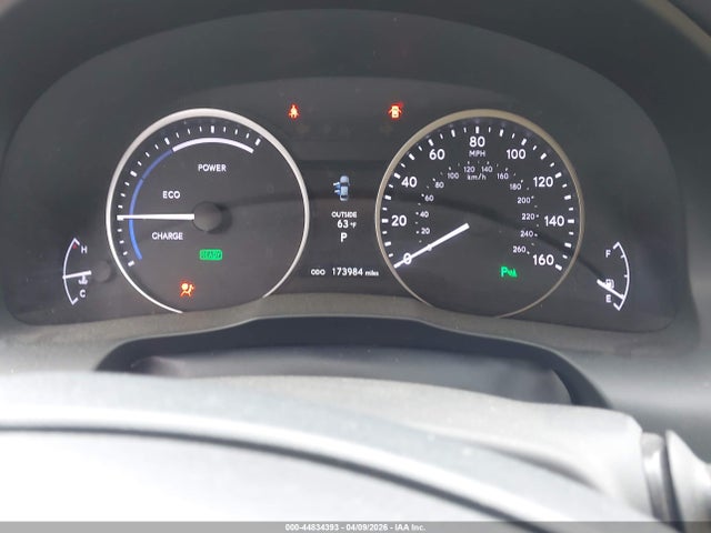 Продаж на аукціоні авто 2013 Lexus Es 300h, vin: JTHBW1GGXD2026727, номер лоту: 44834393