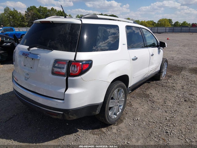 44834400 :رقم المزاد ، 1GKKRSKD3HJ186914 vin ، 2017 Gmc Acadia Limited مزاد بيع