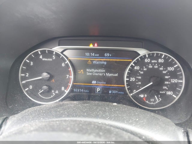 44834456 :رقم المزاد ، 1N4BL4DV5NN404697 vin ، 2022 Nissan Altima Sv Fwd مزاد بيع