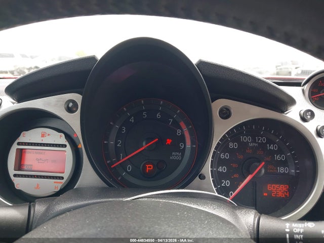 44834550 :رقم المزاد ، JN1AZ44E59M407652 vin ، 2009 Nissan 370z Touring مزاد بيع