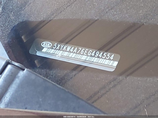 5XYKW4A76EG494554 KIA SORENTO SX