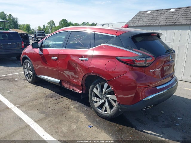 44834611 :رقم المزاد ، 5N1AZ2MJ2KN162478 vin ، 2019 Nissan Murano Sl مزاد بيع