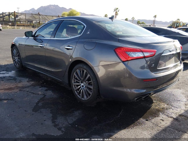 Продажа на аукционе авто 2018 Maserati Ghibli S, vin: ZAM57YSA6J1269407, номер лота: 44834651