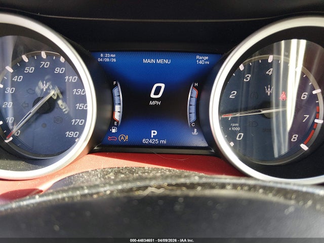 Продажа на аукционе авто 2018 Maserati Ghibli S, vin: ZAM57YSA6J1269407, номер лота: 44834651