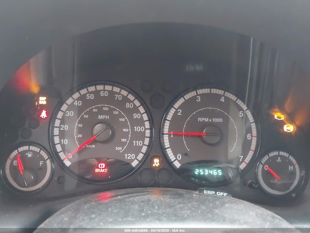 2007 Jeep Liberty Sport მანქანა იყიდება აუქციონზე, vin: 1J4GL48K67W575868, აუქციონის ნომერი: 44834666