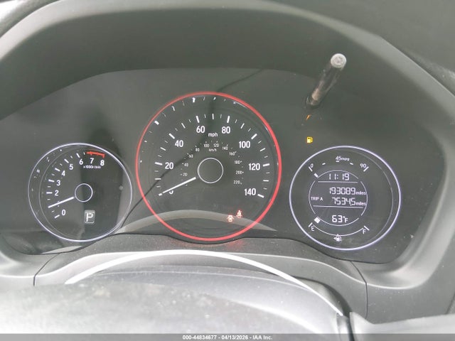 44834677 :رقم المزاد ، 3CZRU6H31LM723252 vin ، 2020 Honda Hr-v Awd Lx مزاد بيع