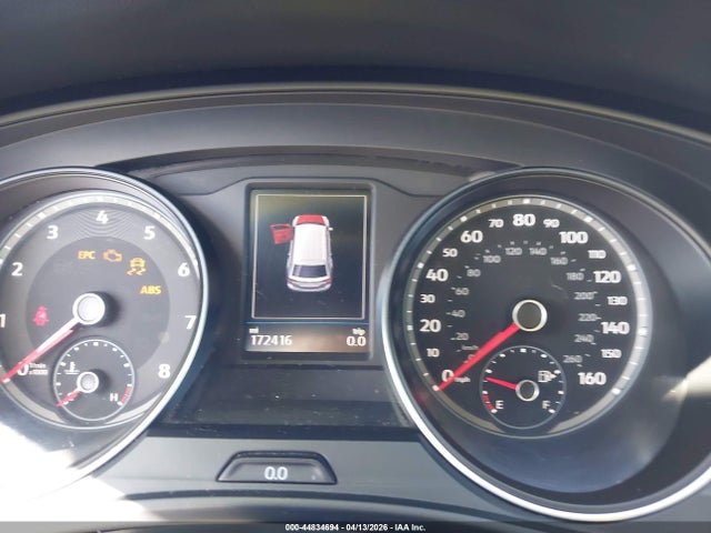 44834694 :رقم المزاد ، 1V2KR2CA2JC532878 vin ، 2018 Volkswagen Atlas 3.6l V6 Se مزاد بيع