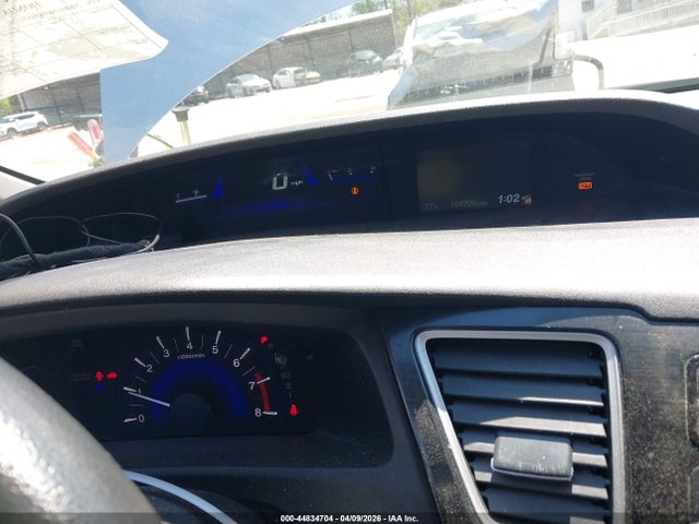 2013 Honda Civic Lx მანქანა იყიდება აუქციონზე, vin: 2HGFG3B59DH531121, აუქციონის ნომერი: 44834704