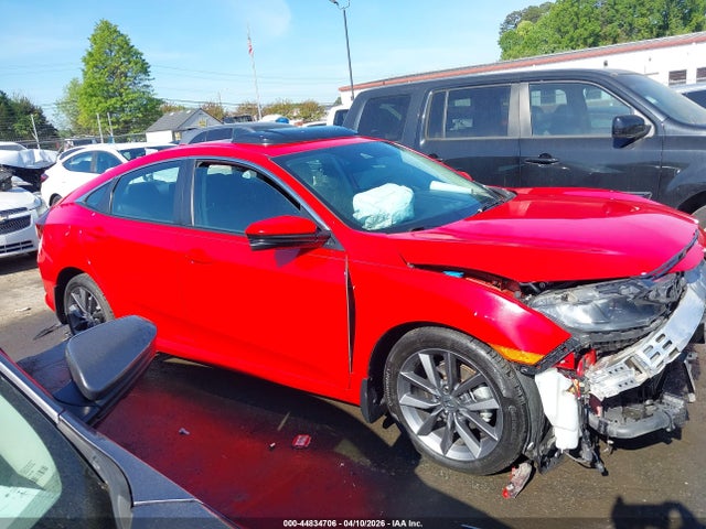 44834706 :رقم المزاد ، 2HGFC1F37MH703963 vin ، 2021 Honda Civic Ex مزاد بيع