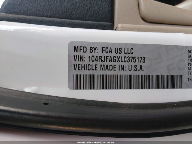 Jeep Grand Cherokee Laredo E 4x4 2020 1C4RJFAGXLC375173 Image 9