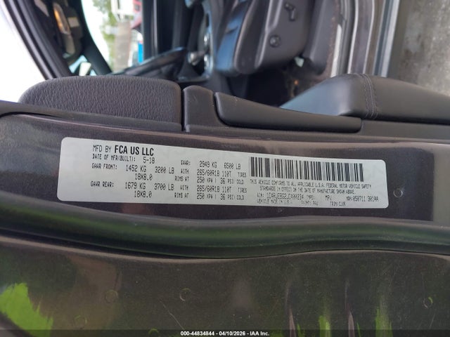 Aukcja sprzedaży 2018 Jeep Grand Cherokee Limited 4x2, vin: 1C4RJEBG2JC400234, numer aukcji: 44834844