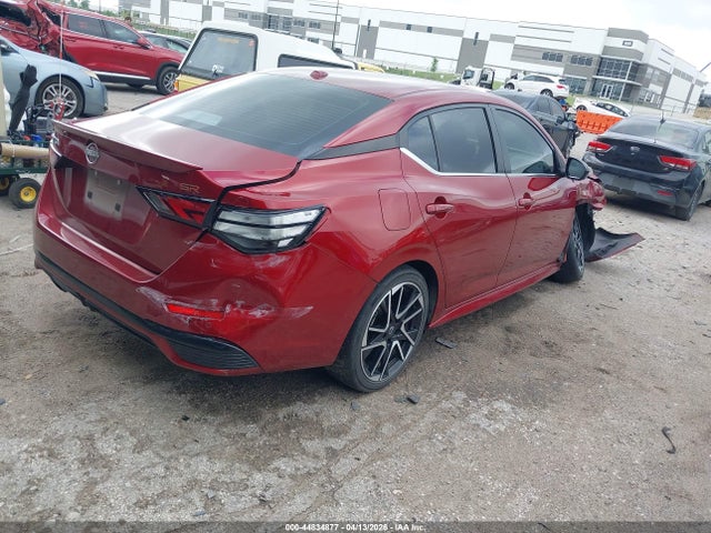 Aukcja sprzedaży 2025 Nissan Sentra Sr, vin: 3N1AB8DV3SY228394, numer aukcji: 44834877