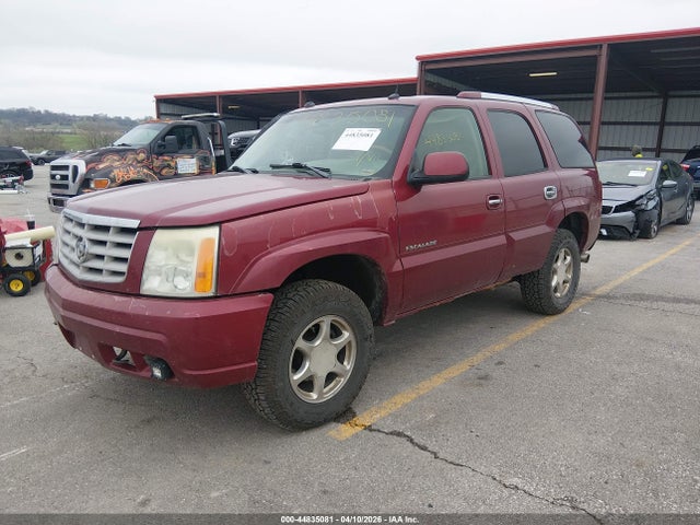 2004 Cadillac Escalade Standard მანქანა იყიდება აუქციონზე, vin: 1GYEK63N84R249460, აუქციონის ნომერი: 44835081
