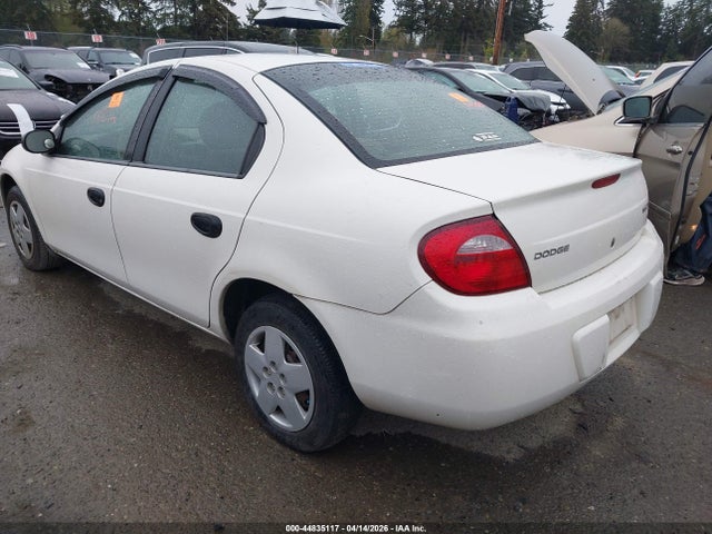 2005 Dodge Neon Se მანქანა იყიდება აუქციონზე, vin: 1B3ES26C05D235626, აუქციონის ნომერი: 44835117