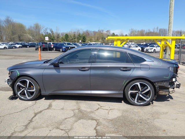 44835147 :رقم المزاد ، 1HGCV2F37JA008136 vin ، 2018 Honda Accord Sport 2.0t مزاد بيع