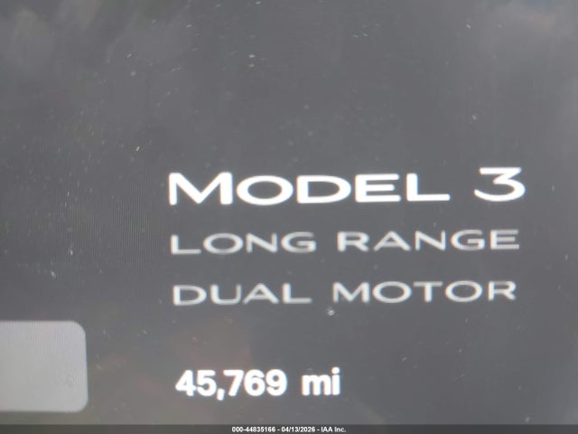 5YJ3E1EB6NF277842 Tesla Model 3 Long Range Dual Motor All-wheel Drive