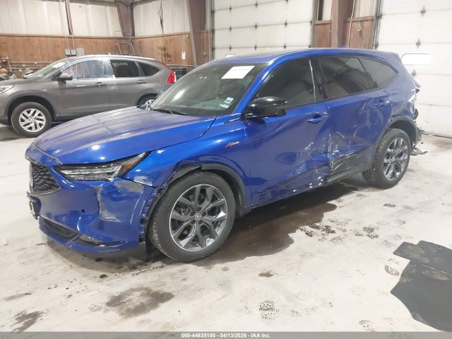 44835180 :رقم المزاد ، 5J8YE1H07NL018226 vin ، 2022 Acura Mdx A-spec Package مزاد بيع