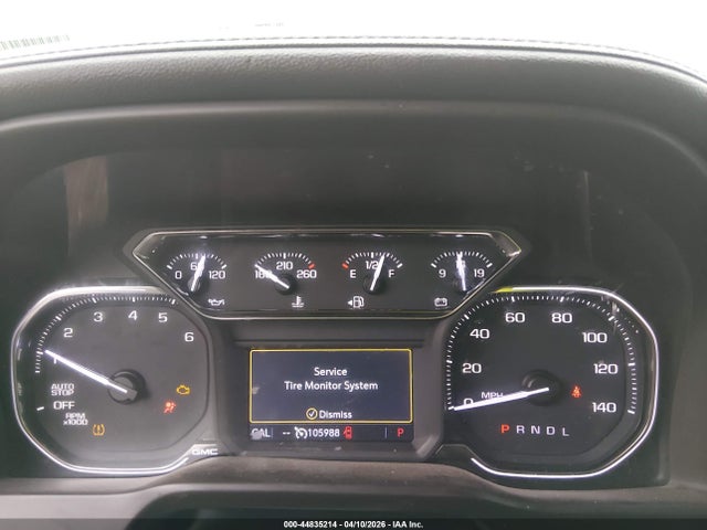 44835214 :رقم المزاد ، 1GTP8DED1KZ201737 vin ، 2019 Gmc Sierra 1500 Slt مزاد بيع